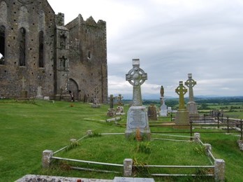 Rock of Cashel Cemetery in Ireland 2